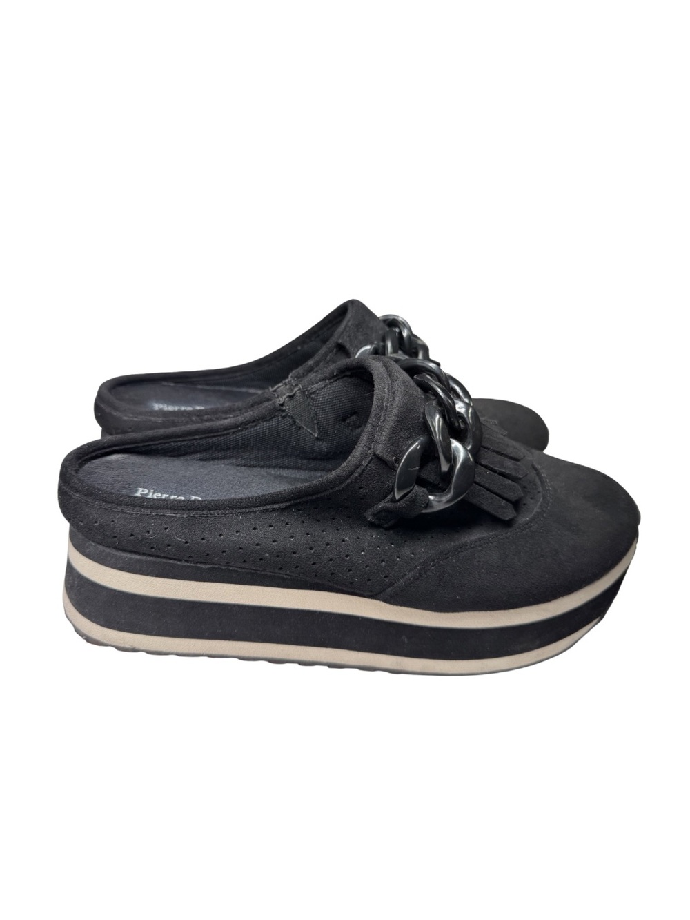 Pierre Dumas Paloma-3 Women's Platform Fashion Mule Sneakers chain comfort 10
